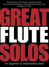 Great Flute Solos Flt by Various Paperback Book The Fast Free Shipping