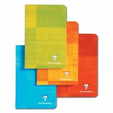 Clairefontaine Staplebound Ruled Notebook in Assorted Colors - 8.25 x 11.75 NEW