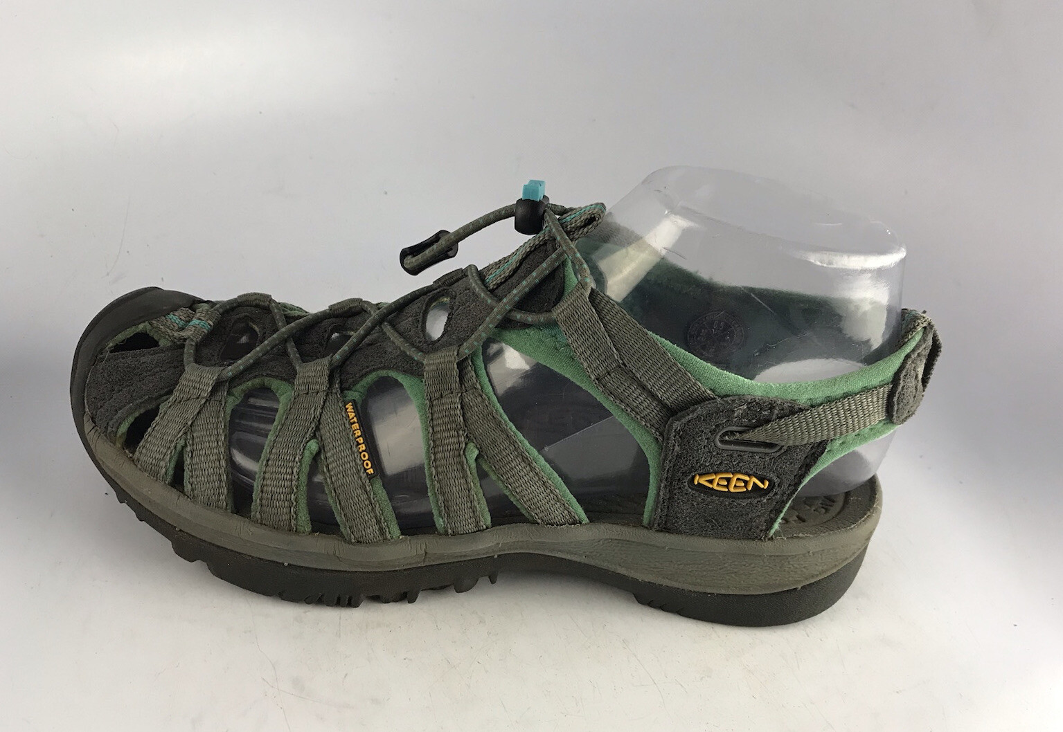 Sandali sportivi Keen Whisper impermeabili da escursionismo 1003717 grigio acqua da donna taglia US 6 5