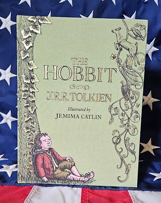 NEW JRR Tolkien The Hobbit Illustrated by Jemima Catlin Hardcover Deluxe Edition