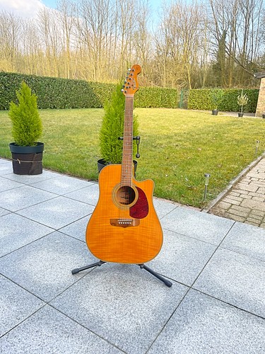 ¡Nuevo precio! Guitarra eléctrica acústica Fender La Brea años 90 ¡Excelente estado! ¡Limitada! - Imagen 3 de 8