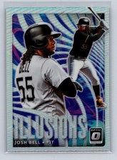 2020 Donruss Optic #OI-11 Optic Illusions Holo Josh Bell Pittsburgh Pirates