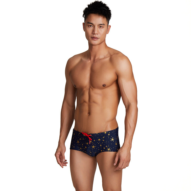 Men's Swimsuit Printed Casual Quick Dry Breathable Swimwear Bathing Suits