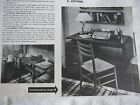 Furniture & Woodworking Pattern Mid-Century Mod Five Handsome Desks Hd264 ©1964