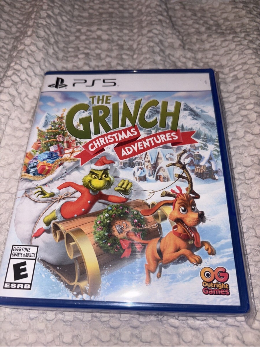 The Grinch Christmas Adventures (Sony PlayStation 5) PS5 Brand New