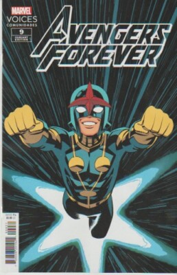 MARVEL COMICS AVENGERS FOREVER #9 NOVEMBER 2022 VOICES VARIANT 1ST PRINT NM