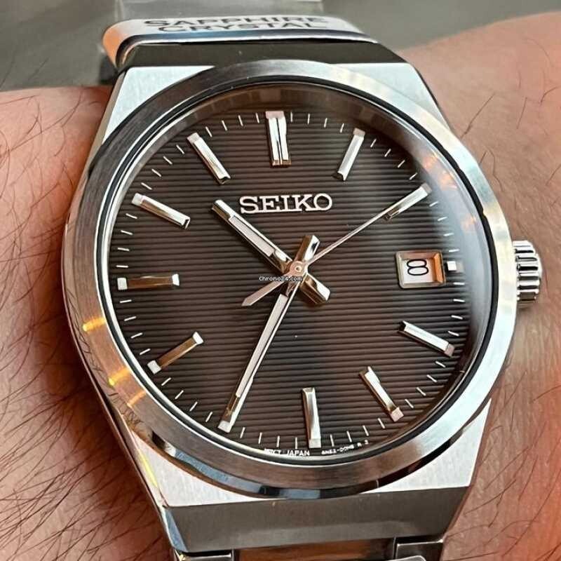 美品　SEIKO　セイコー　 クォーツ　sur557p1 メンズ　腕時計 Brand New Seiko Quartz SUR557P1 Classic Sapphire Black Dial