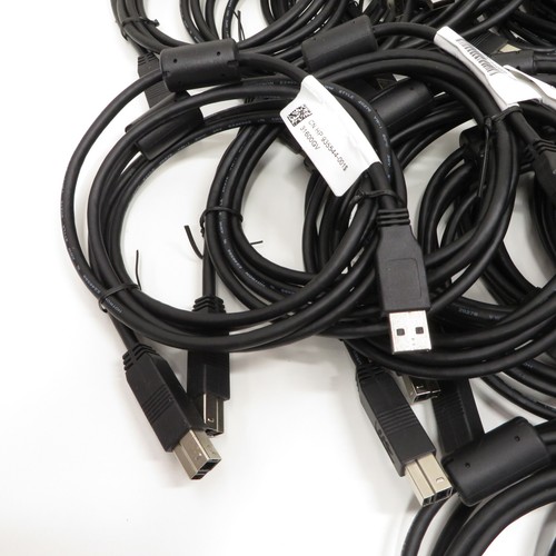 Lot 25 HP 935544-001 HP Printer Cable USB 3.0A to B - 6 ft - New No Packaging - Picture 2 of 5