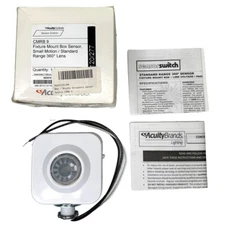 CMRB 9 Acuity Occupancy Sensor Switch Small Motion Fixture Mount 360 Lens