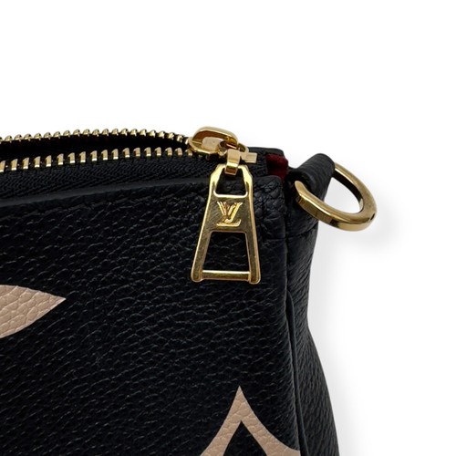 LOUIS VUITTON MULTI POUCHETTE ACCESSORIES MONOGRAM BAG BLACK / BEIGE RRP£2230 - Picture 11 of 18