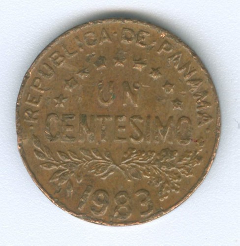 PANAMA - UN CENTESIMO 1983 COIN MONEY - Foto 1 di 2
