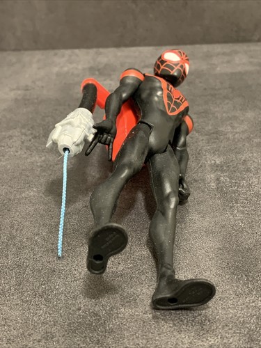 Figura de acción Hasbro de 5 pulgadas Miles Morales Spider-Man Web Shooter 2017 Marvel - Imagen 11 de 11