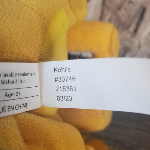 Disney Lion King Young Simba Plush Stuffed Animal Toy 11" Kohls #30746 2023 - Picture 5 of 7