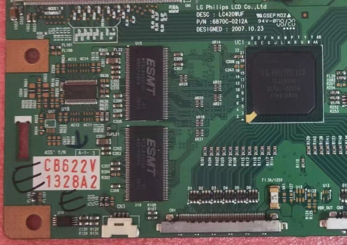 その他 yu-na LG Philips LC420WUF 6870C-0212A 6871L-1328A T-Con Board For