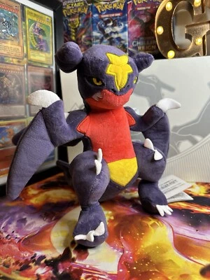 TOMY Juguete suave de peluche Garchomp Pokemon de aproximadamente 20 cm de altura
