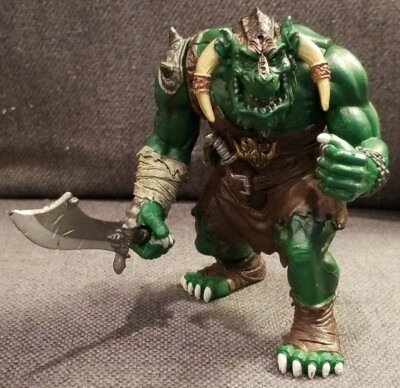BBI Legends Green Ogre Troll ORC Action Figure Blue Box 2006 | eBay