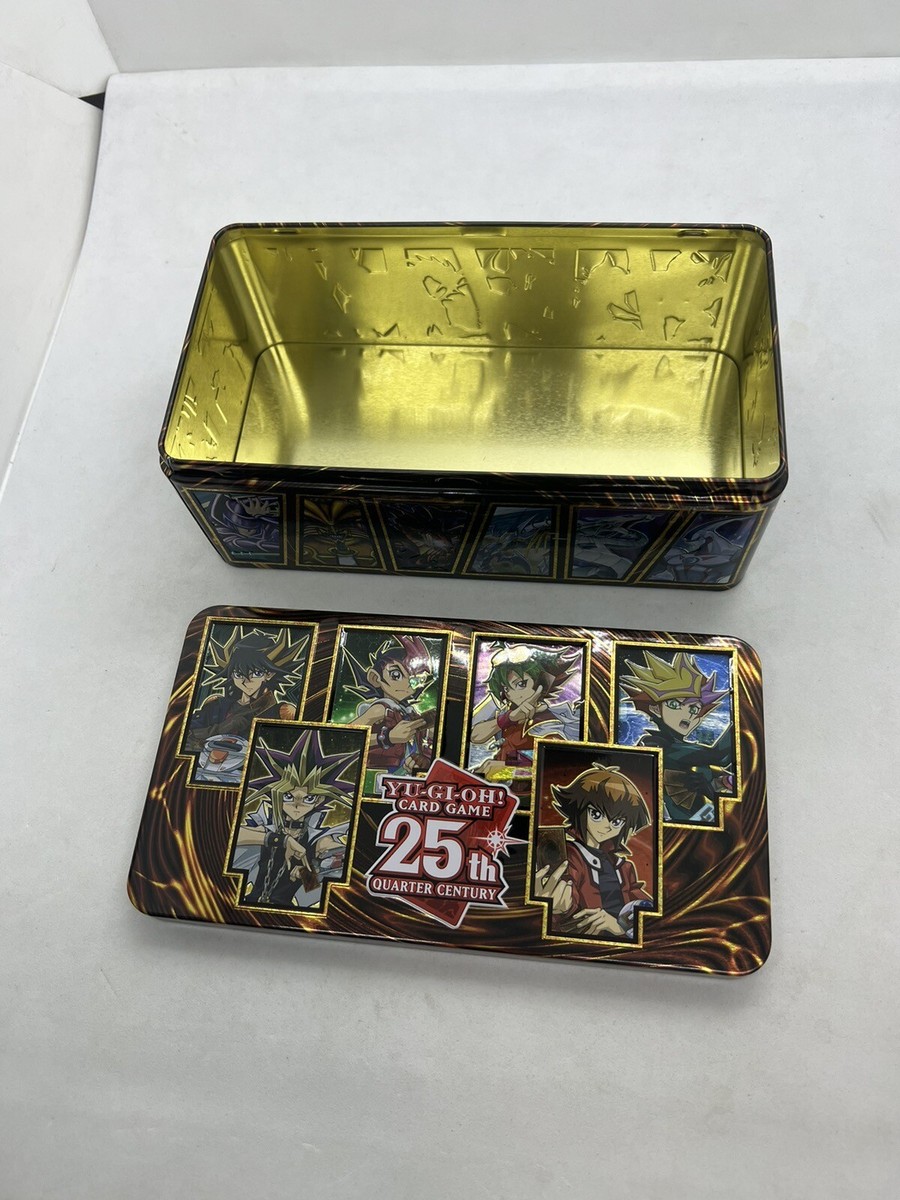 Yugioh Card Game 25th Quarter Century Empty Tin Box 2020 First Edition