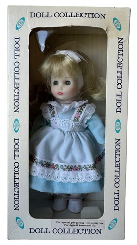 "Muñeca ideal de colección Alicia en el país de las maravillas cuentos infantiles años 80 8"" libro de cuentos de vinilo" - Imagen 8 de 15