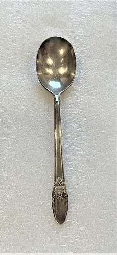 Vintage 1847 Rogers Brothers Silber Teller, First Love Muster, Einzelstücke - Bild 13 von 18
