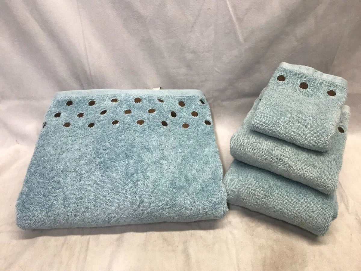 4 Piece Casaba Decorative Bath Hand Washcloth Towels Set eBay