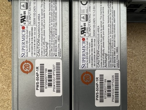 CSE-815 X10SLH-N6-ST031 SUPERMICRO 1U 4LFF QC 1xE3-1270V3 3.5G 32GB 2x100GB SSD - Picture 4 of 7