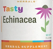 TASTY ECHINACEA Mint Flavor Herbal Immune System Support with Organic Peppermint