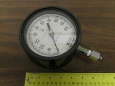 Weksler Royal 4 1/2" Pressure Gauge 0-100 PSIG AA2 45-0/100
