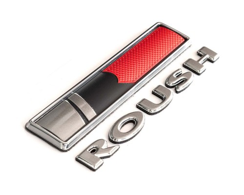 2015-2019 Mustang Roush Stage 1 2 3 Fender Emblems Badges & Letters 4.25" - Pair - Picture 4 of 6