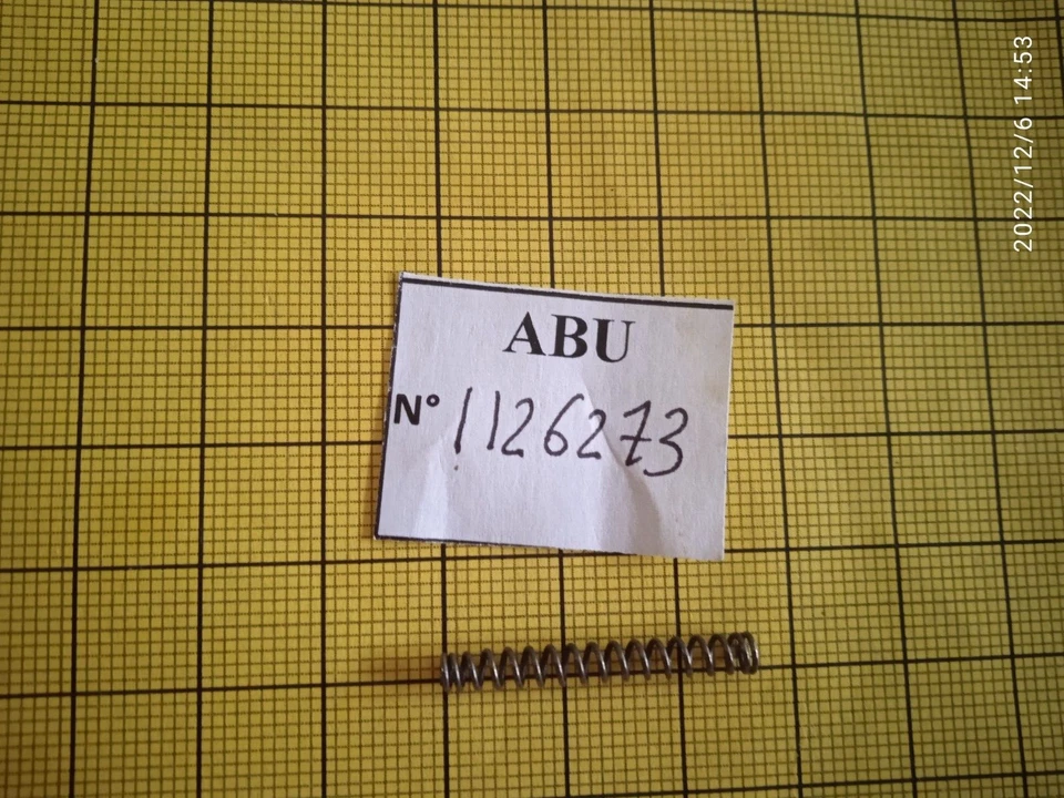 PART 1126273 SPRING REEL ABU GARCIA SORON SX10 SX20 STX10 STX20 C801 C802 C701LX - Photo 1/1