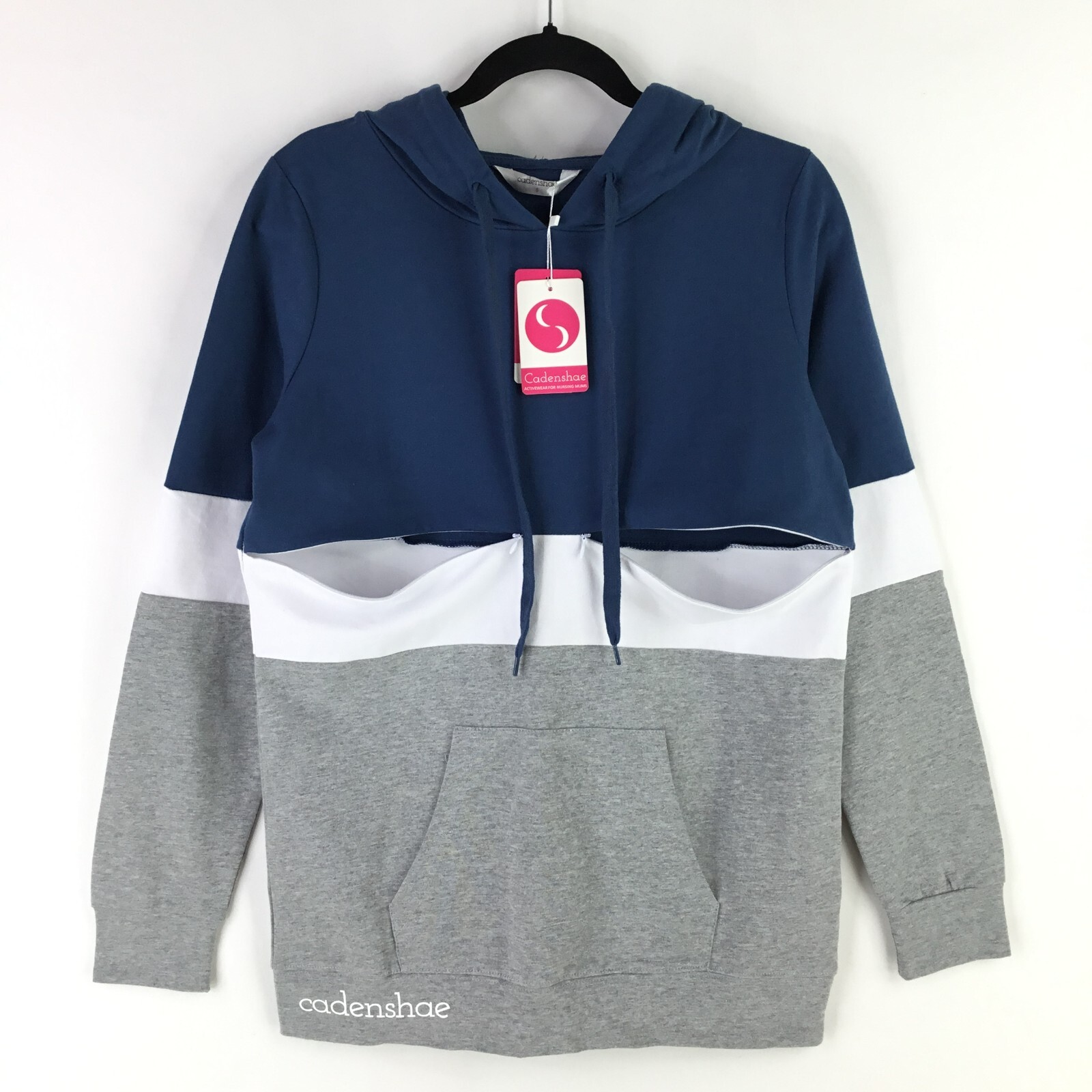 Cadenshae Breastfeeding Hoodie Casual Hoodie Fresh sz S As Seen on Katy