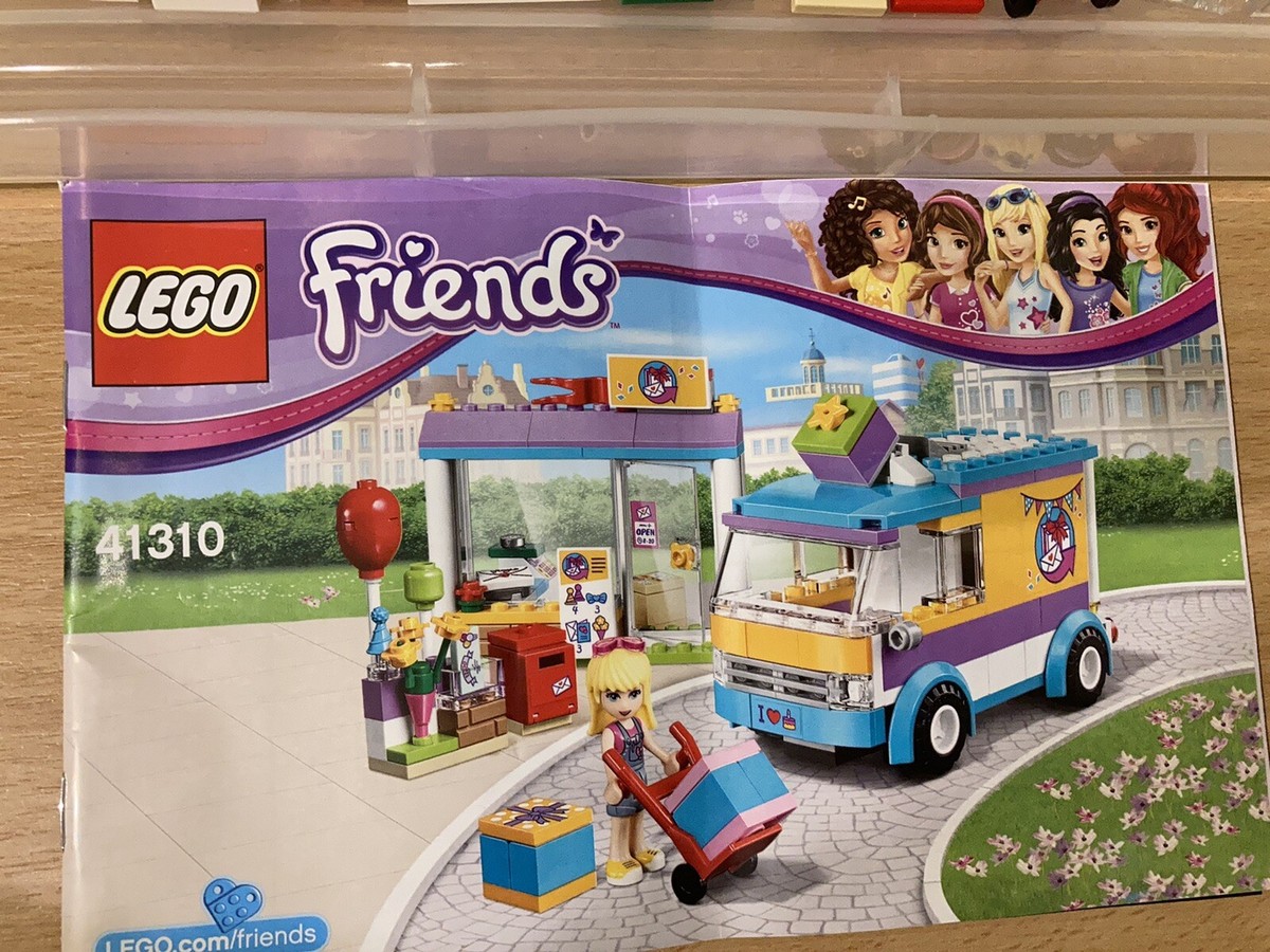 Lego Friends 41310 Heartlake Gift Delivery Van Complete Set