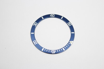 Aluminium Bezel insert blue Inlay blau fit for Seiko SKX/SRDP Ø 38mm / 31,5mm