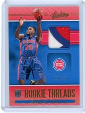 2020-21 Panini Absolute Basketball Gold Rookie Patch #RT-IST Isiah Stewart 04/10