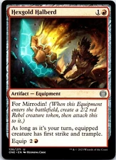 Hexgold Halberd (136) Phyrexia: All Will Be One ONE MTG Magic