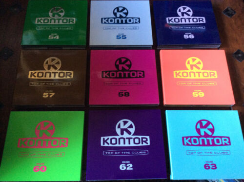Kontor - Top of the Clubs Vol.54 55 56 57 58 59 60 62 63 [27 CD] Hardwell Avicii - Bild 1 von 1