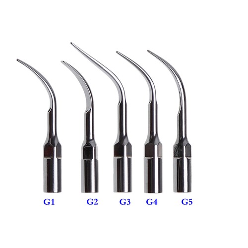 Dental Ultrasonic Scaler Perio Scaling Tips G1-G6 Fit EMS/WOODPECKER Handpiece - Picture 14 of 15