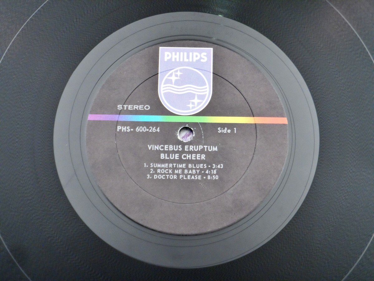 Blue Cheer ♫ Vincebus Eruptum ♫ Rare 1968 Philips Records