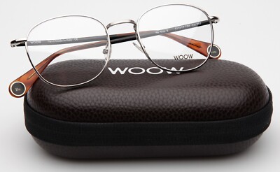 NEW WOOW Be You 2 Col 907 Silver EYEGLASSES 51-19-150 B43mm