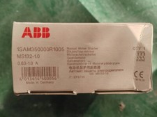 1SAM350000R1005 New ABB MS132-1.0 Manual Motor Starter 0.63-1.0A 690V AC/250V DC
