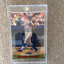 Topps 1999 Stadium Club Certified Autograph Vladimir Guerrero #SCA 7 Auto