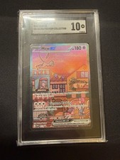 2023 POKEMON SVP EN-SV BLACK STAR PROMO #053 MEW EX SGC 10 GM