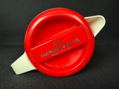 CO-OP Elevator Milligan, Tobias, Nebraska, Advertising Plastic Pitcher with Lid
