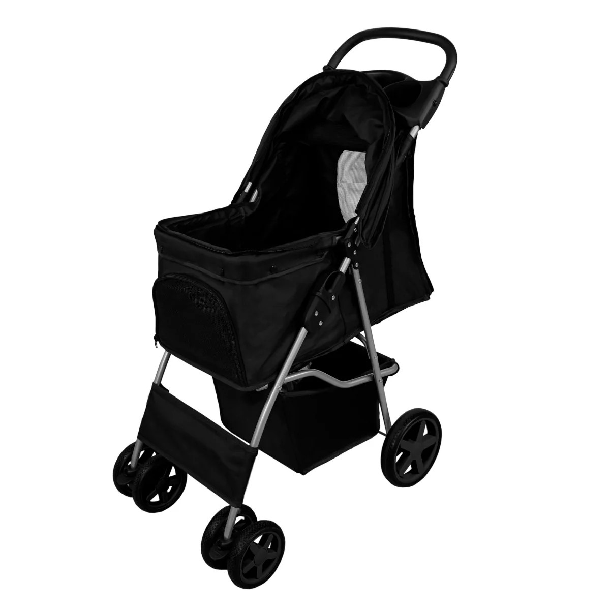 Passeggino per animali domestici Trasportino pieghevole Trolley da viaggio per