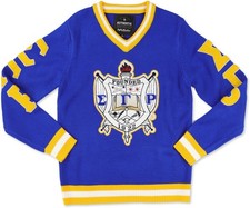 Big Boy Sigma Gamma Rho Divine 9 S5 V-Neck Sweater