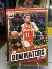 2024-25 Donruss Optic #16 Trae Young Elite Dominators Fast Break Gold #/10