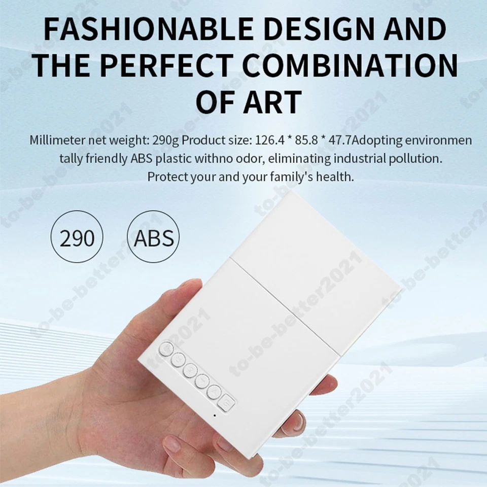 HD 1080P Mini LED Projector HDMI-compatible USB/AV/TF Slots W/ Remote Controller - Image 3 of 4