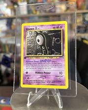 Pokemon TCG Unown [A] 33/75 Neo Discovery 1st Ed Non-holo NM 👁️‍🗨️🔮💎 on eBay