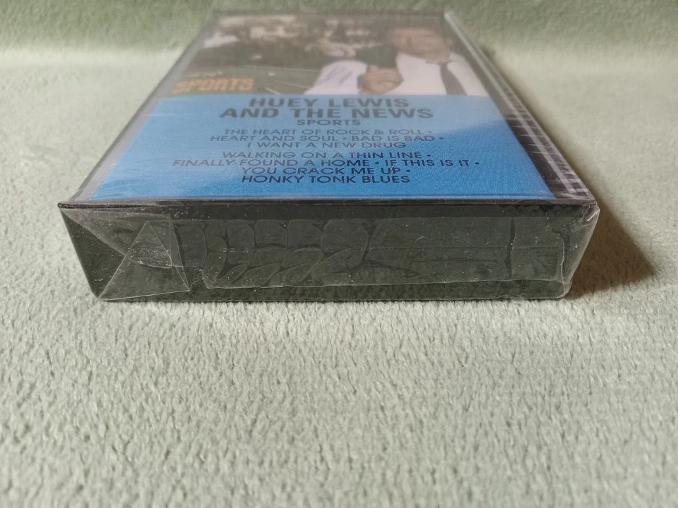 VTG. HUEY LEWIS AND THE NEWS SPORTS AUDIO CASSETTE NEW SEALED NOS CHRYSALIS 1983 - Image 4 of 4