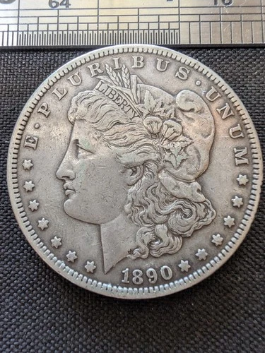 1890-CC Morgan Silver Dollar - Better Date Carson City - VF/XF Raw
