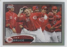 2012 Topps Chrome Refractor Jay Bruce #141 0c4